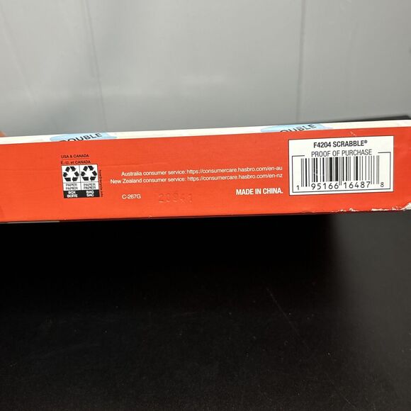 Scrabble Board Game, Classic Word Game For Kids Ages 8 and Up, Fun Family Game - Picture 4 of 8